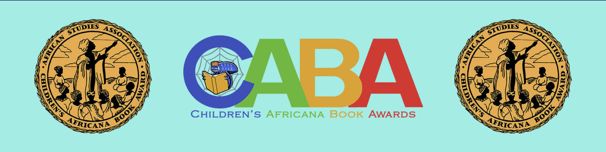 Children’s Africana Book Awards Logo and banner